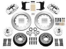Load image into Gallery viewer, 1960 - 1982 Buick, Chevrolet, Ford, GMC, Mercury, Oldsmobile, Pontiac Forged Narrow Superlite 6R Big Brake Front Brake Kit (Hub) - 140-9804
