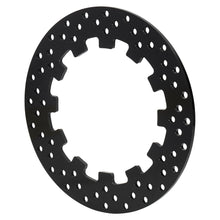 Load image into Gallery viewer, Wilwood drilled steel rotor 160-17943, black electro coat
