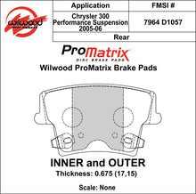 Load image into Gallery viewer, 2005 - 2022 Chrysler, Dodge Original Equipment Pads - 150-D1057K

