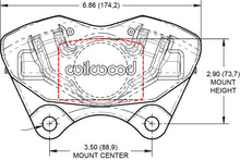 Load image into Gallery viewer, D45 Front Dual Piston Caliper - 120-17169
