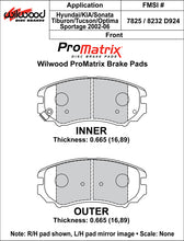 Load image into Gallery viewer, 2005 - 2010 Hyundai Original Equipment Pads - 150-D0924K
