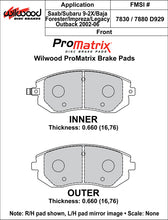 Load image into Gallery viewer, 2001 - 2012 Saab, Subaru Original Equipment Pads - 150-D0929K
