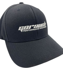Load image into Gallery viewer, Black Gorsuch branded baseball hat on a white background
