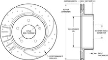 Load image into Gallery viewer, SRP Drilled Performance Rotor &amp; Hat - 160-11287
