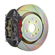 Load image into Gallery viewer, Brembo Front, 336x28 1-Piece Discs, Black Hard Anodized Calipers - GTXSX1P_-7001A
