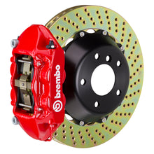 Load image into Gallery viewer, Brembo Rear, 380x28 2-Piece Discs, Black Calipers - 2PX-9010A
