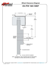 Load image into Gallery viewer, 2005 - 2012 Ford TX6R Big Brake Truck Front Brake Kit - 140-13867
