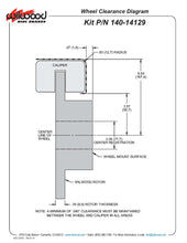 Load image into Gallery viewer, Dynapro SA Lug Drive Dynamic Rear Drag Brake Kit - 140-14129
