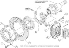 Load image into Gallery viewer, 1964 - 1974 Buick, Chevrolet, Oldsmobile, Pontiac Forged Dynalite Pro Series Rear Brake Kit - 140-2112
