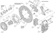 Load image into Gallery viewer, 1974 - 1980 Ford, Mercury Forged Dynapro 6 Big Brake Front Brake Kit (5 x 5 Hub) - 140-14531

