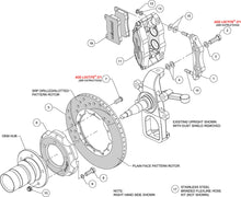 Load image into Gallery viewer, 1961 - 1968 Jaguar Dynapro Radial Big Brake Front Brake Kit (Hat) - 140-15395
