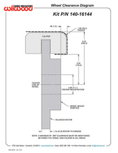 Load image into Gallery viewer, Forged Narrow Superlite 4R Big Brake Rear Electronic Parking Brake Kit - 140-16144
