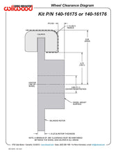 Load image into Gallery viewer, AERO4 Big Brake Rear Electronic Parking Brake Kit - 140-16176
