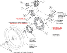 Load image into Gallery viewer, Dynalite Single Floater Front Drag Brake Kit - 140-16558
