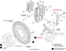 Load image into Gallery viewer, 1984 - 1989 Porsche Forged Narrow Superlite 4R Front Caliper and Bracket Kit - 140-16677

