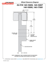 Load image into Gallery viewer, 2010 - 2014 Ford AERO6-DM Direct-Mount Truck Front Brake Kit - 140-16807
