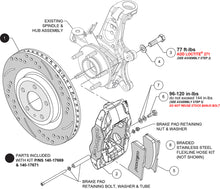 Load image into Gallery viewer, 1997 - 2004 Chevrolet SLC56 Front Replacement Caliper Kit - 140-17665
