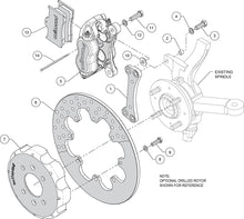 Load image into Gallery viewer, 1990 - 2013 Acura, Honda Forged Dynalite Front Drag Brake Kit (Hat) - 140-8442
