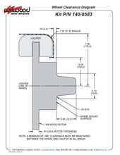 Load image into Gallery viewer, 1937 - 1948 Ford Forged Dynalite Big Brake Front Brake Kit (Hub) - 140-8583
