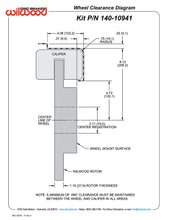 Load image into Gallery viewer, 1963 - 1987 Chevrolet, GMC AERO4 Big Brake Rear Parking Brake Kit - 140-10941
