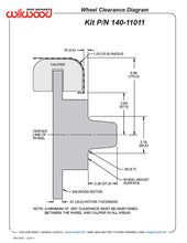 Load image into Gallery viewer, 1959 - 1964 Chevrolet Forged Dynalite Pro Series Front Brake Kit - 140-11011
