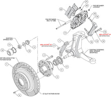 Load image into Gallery viewer, 1979 - 1990 Buick, Chevrolet, Oldsmobile, Pontiac Forged Narrow Superlite 6R Big Brake Front Brake Kit (Hub and 1PC Rotor) - 140-12280
