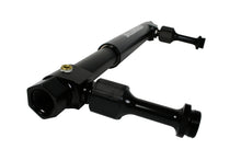Load image into Gallery viewer, A black Aeromotive brand adjustable fuel log on a white background
