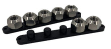 Load image into Gallery viewer, Two Wehrs lug nut plates with titanium lug nuts mounted onto them
