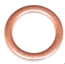Load image into Gallery viewer, Copper washer on a white background
