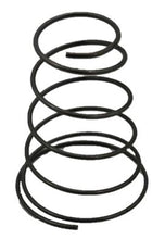 Load image into Gallery viewer, Picture of a conical shaped spring featuring approximately .125" wire diameter
